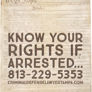 Know your rights if you are arrested